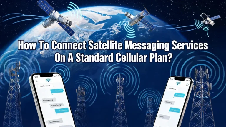How To Connect Satellite Messaging Services On A Standard Cellular Plan?