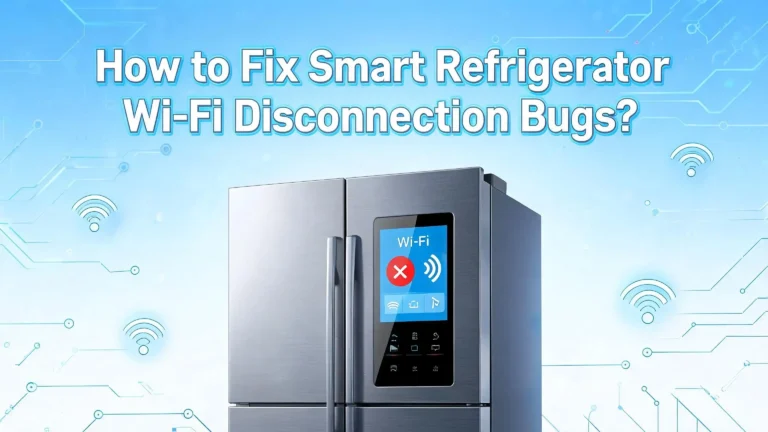 How to Fix Smart Refrigerator Wi-Fi Disconnection Bugs?