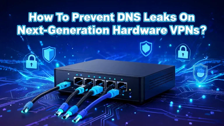 How To Prevent DNS Leaks On Next Generation Hardware VPNs?