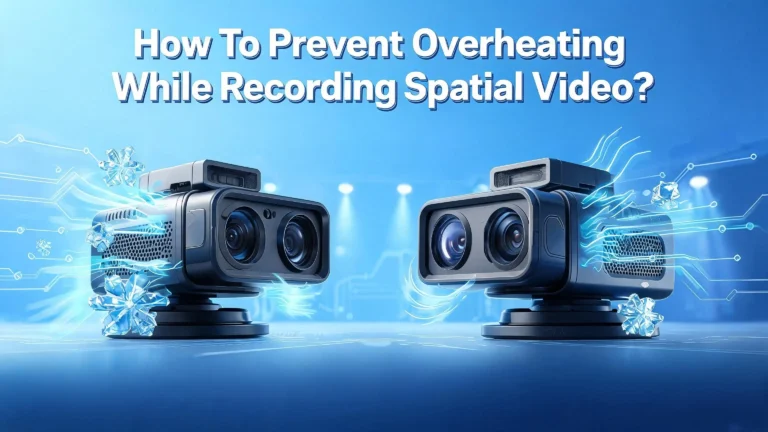 How To Prevent Overheating While Recording Spatial Video?