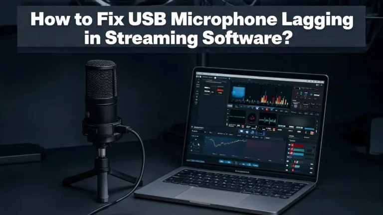 How to Fix USB Microphone Lagging in Streaming Software?