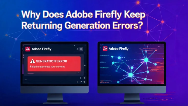Why Does Adobe Firefly Keep Returning Generation Errors?