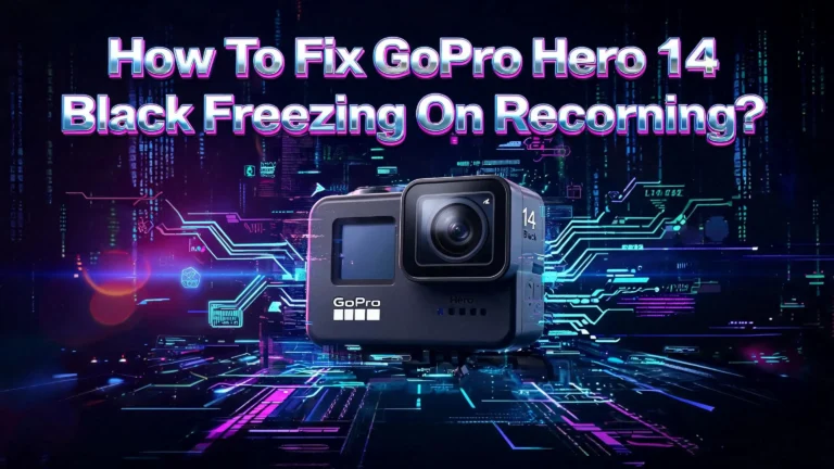 How To Fix GoPro Hero 14 Black Freezing On Recording?