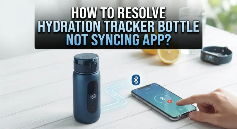 How To Fix Hydration Tracker Bottle Not Syncing With App?