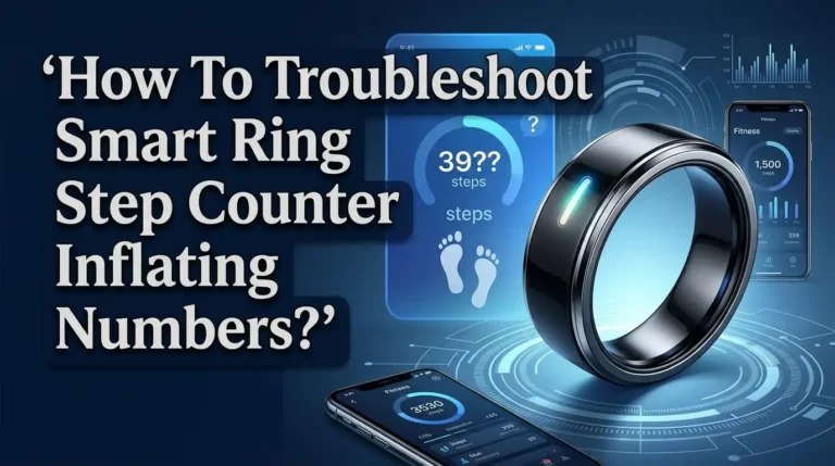 How To Troubleshoot Smart Ring Step Counter Inflating Numbers?